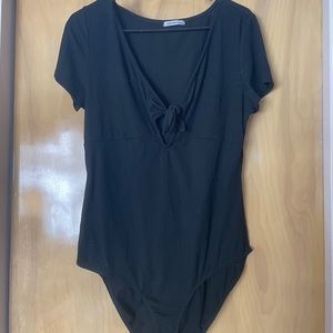Black fitted body suit!